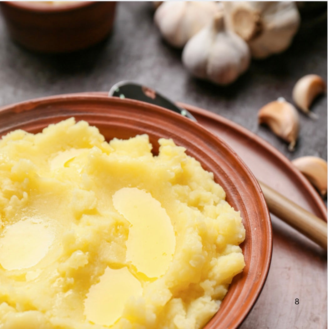 B. Roasted Garlic Mash Potatoes